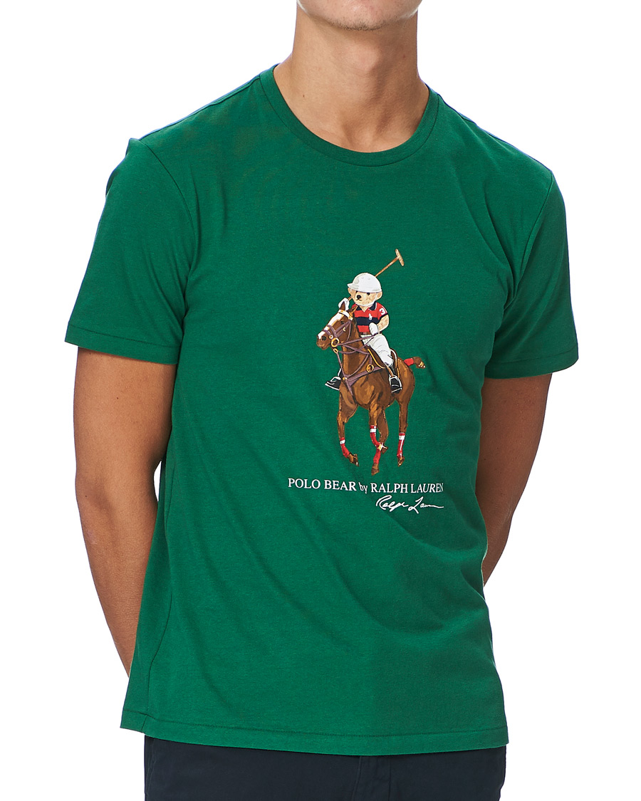 Heren | T-shirts | Polo Ralph Lauren | Bear Pony Crew Neck Tee Verano Green