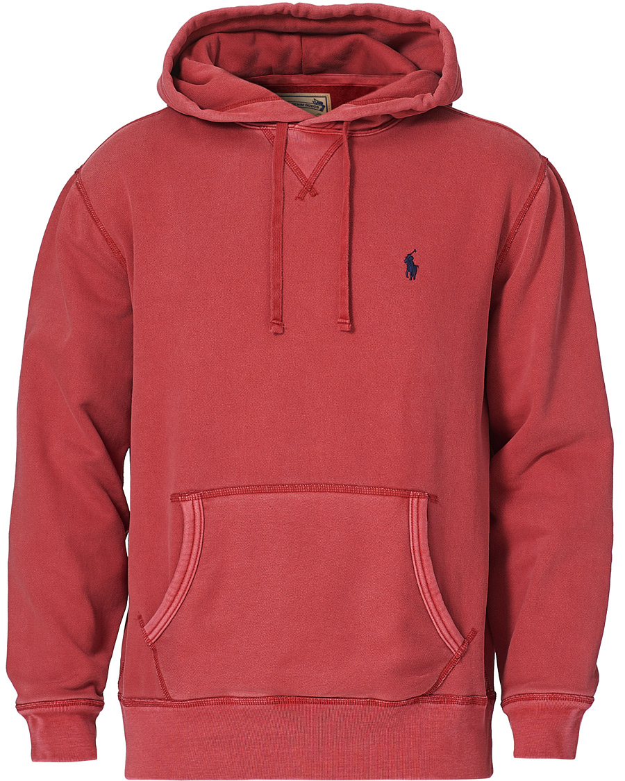 Heren | Truien | Polo Ralph Lauren | Garment Dyed Hoodie Northwest Deep Red