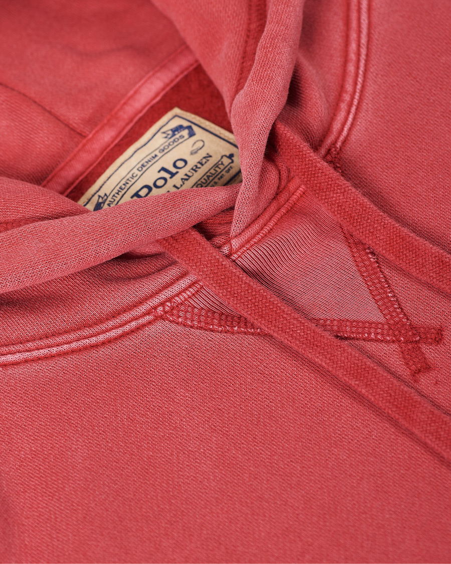 Heren | Truien | Polo Ralph Lauren | Garment Dyed Hoodie Northwest Deep Red