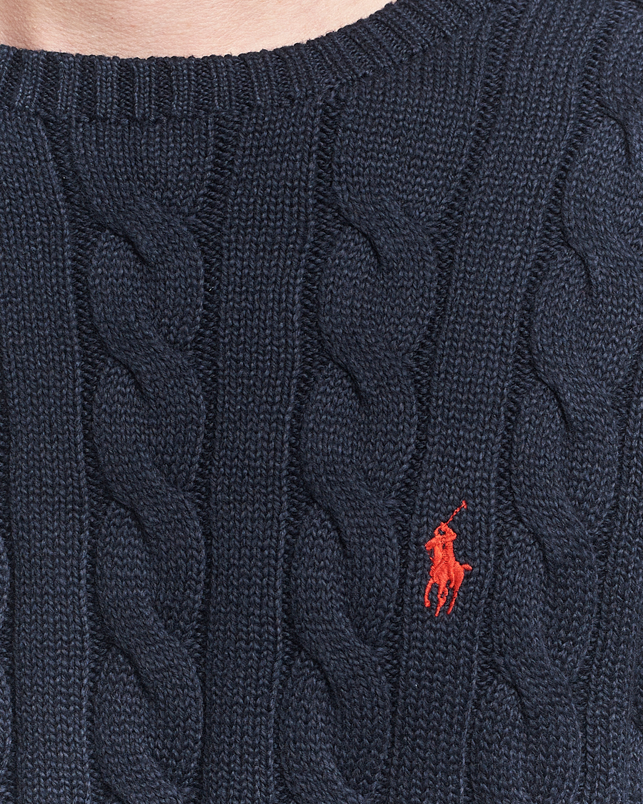 Heren | Truien | Polo Ralph Lauren | Cotton Cable Pullover Hunter Navy