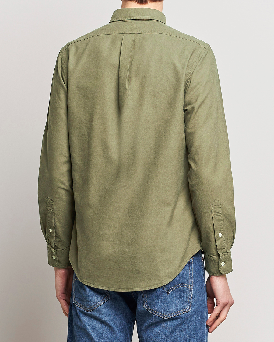Heren | Overhemden | Polo Ralph Lauren | Slim Fit Garment Dyed Oxford Defender Green