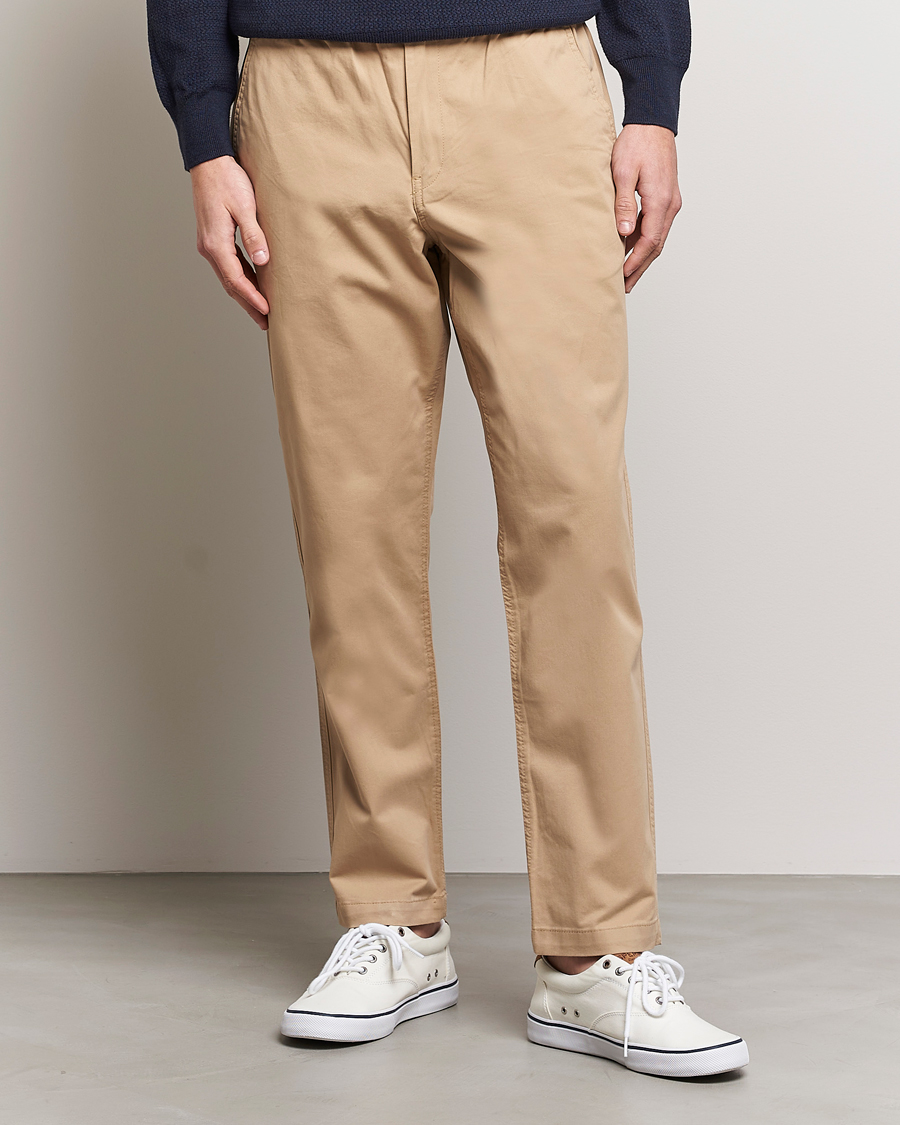 Heren | Broeken | Polo Ralph Lauren | Prepster Stretch Twill Drawstring Trousers Khaki