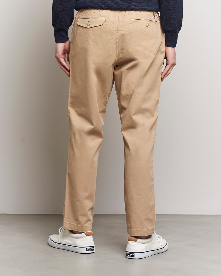 Heren | Broeken | Polo Ralph Lauren | Prepster Stretch Twill Drawstring Trousers Khaki