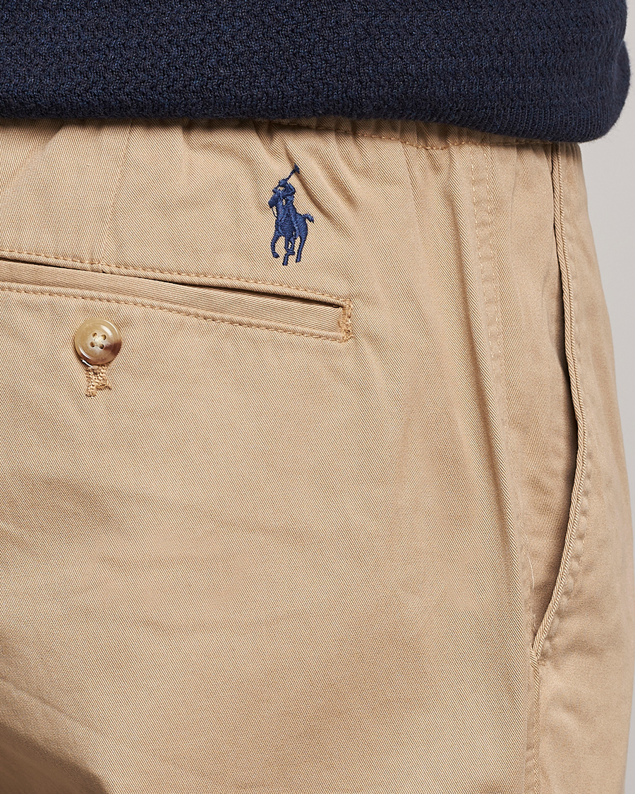 Heren | Broeken | Polo Ralph Lauren | Prepster Stretch Twill Drawstring Trousers Khaki