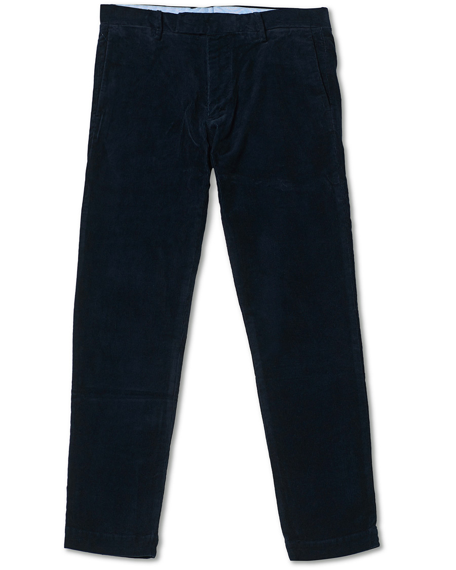 Heren | Broeken | Polo Ralph Lauren | Hudson Slim Fit Corduroy Trousers Hunter Navy