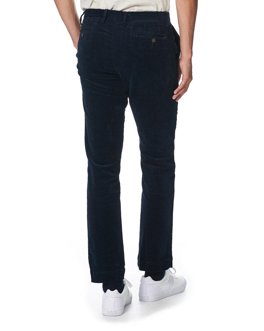 Heren | Broeken | Polo Ralph Lauren | Hudson Slim Fit Corduroy Trousers Hunter Navy
