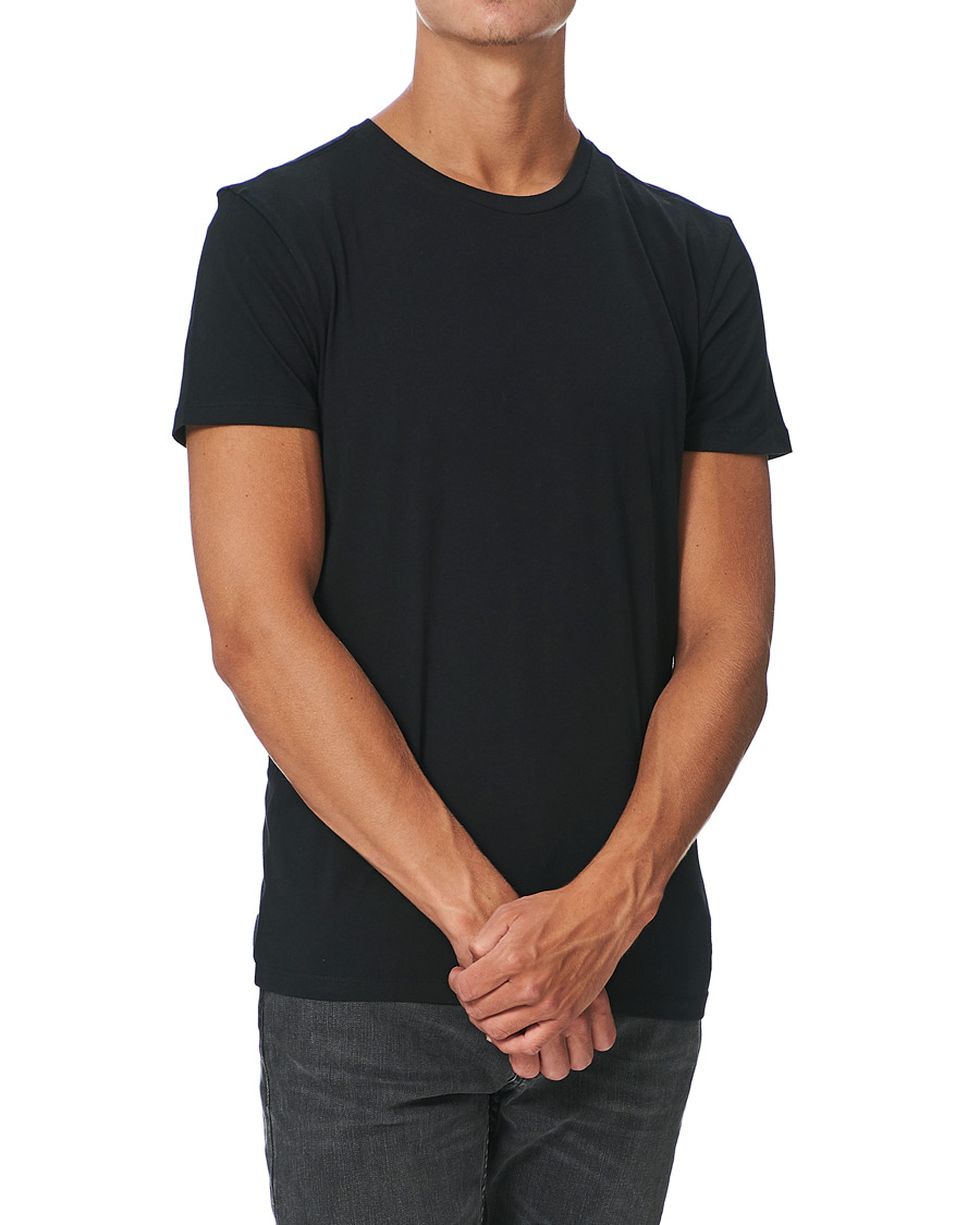 Heren | T-shirts | Polo Ralph Lauren | 3-Pack Crew Neck Tee Black/Charcoal/Eaton Red