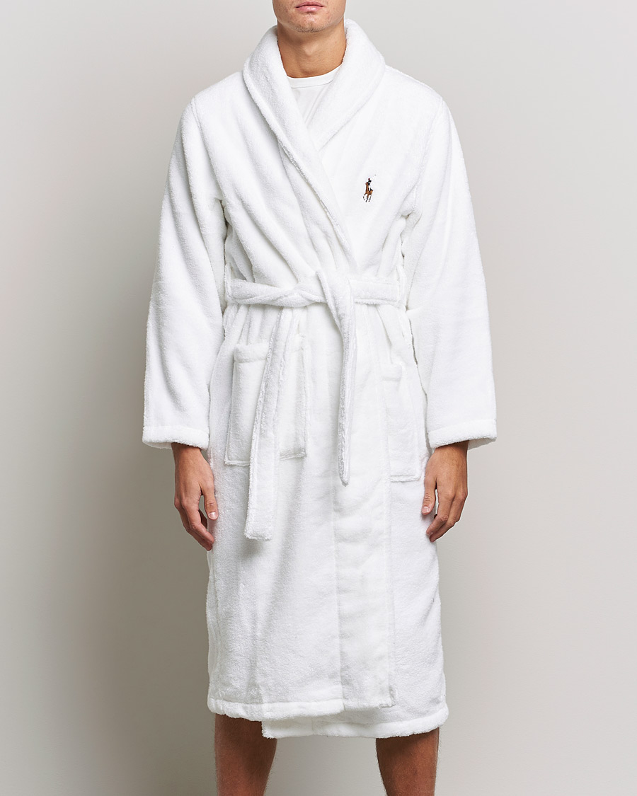 Heren | Pyjama's en gewaden | Polo Ralph Lauren | Cotton Terry Robe White White