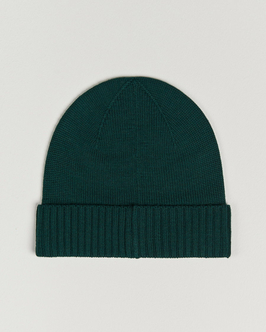 Heren | Polo Ralph Lauren Merino Wool Beanie College Green | Polo Ralph Lauren | Merino Wool Beanie College Green