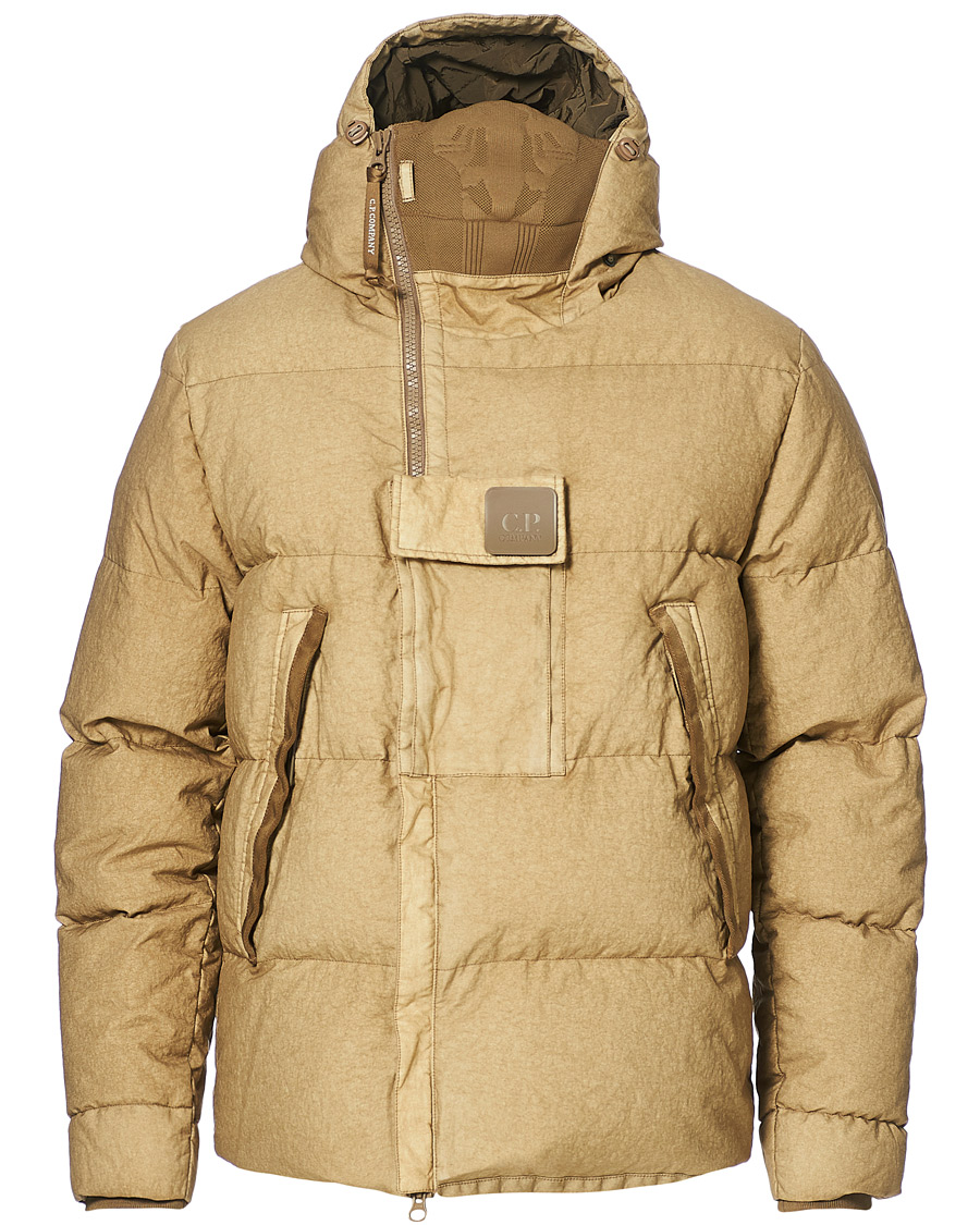 Heren | Jassen | C.P. Company | Metropolis Co-TeD Puffer Jacket Khaki