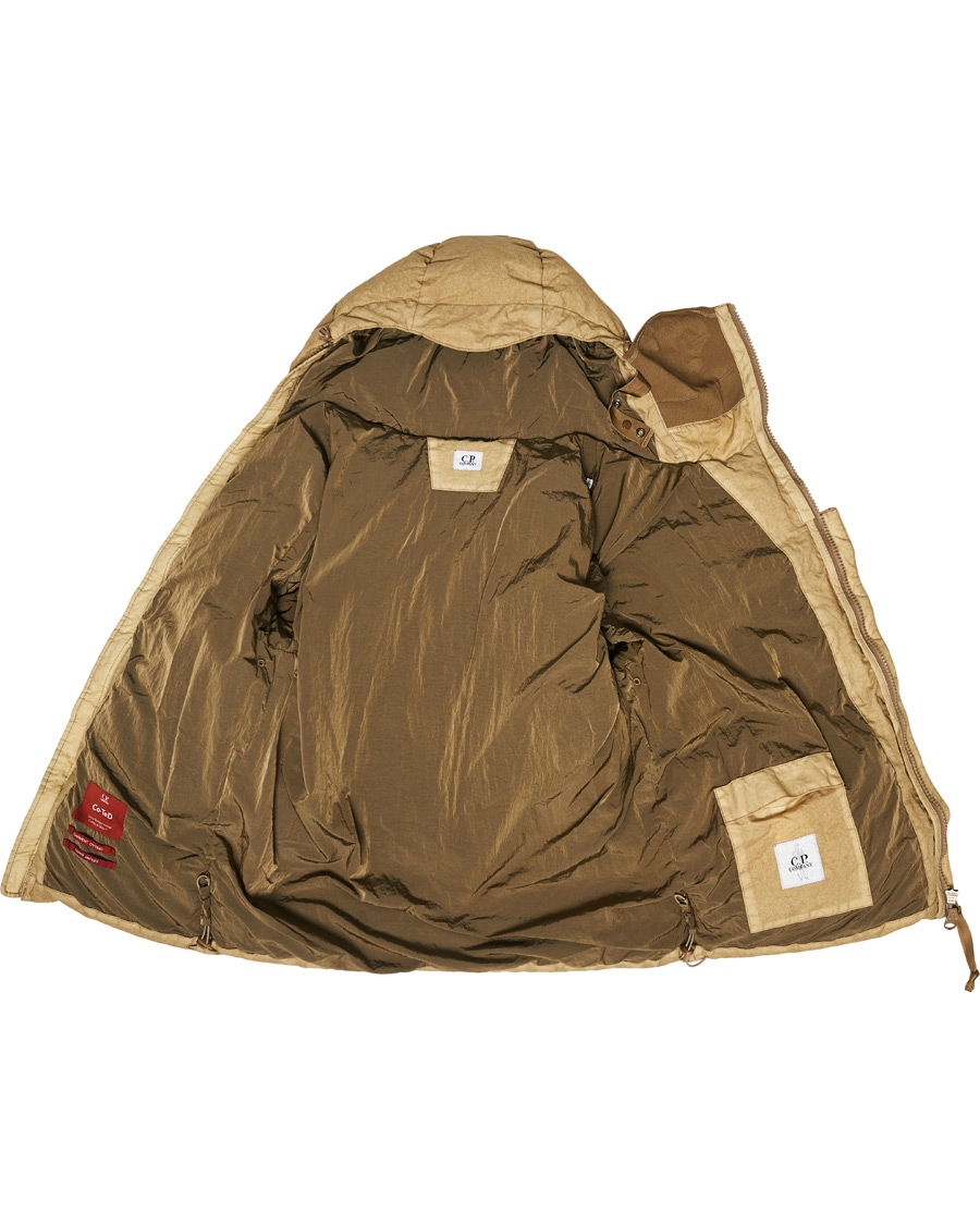 Heren | Jassen | C.P. Company | Metropolis Co-TeD Puffer Jacket Khaki
