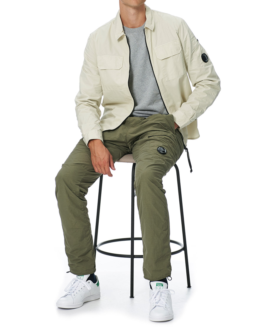 Heren | Overhemden | C.P. Company | Garment Dyed Overshirt Ecru