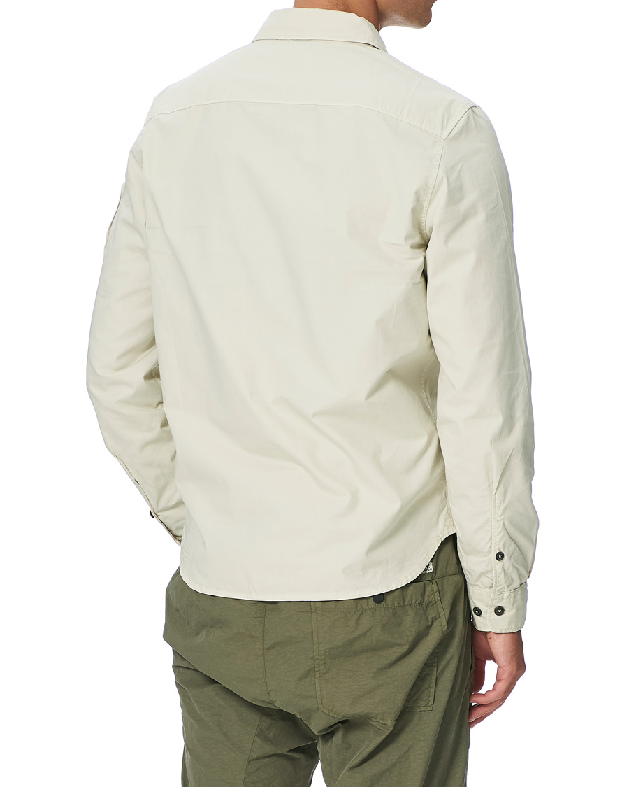 Heren | Overhemden | C.P. Company | Garment Dyed Overshirt Ecru