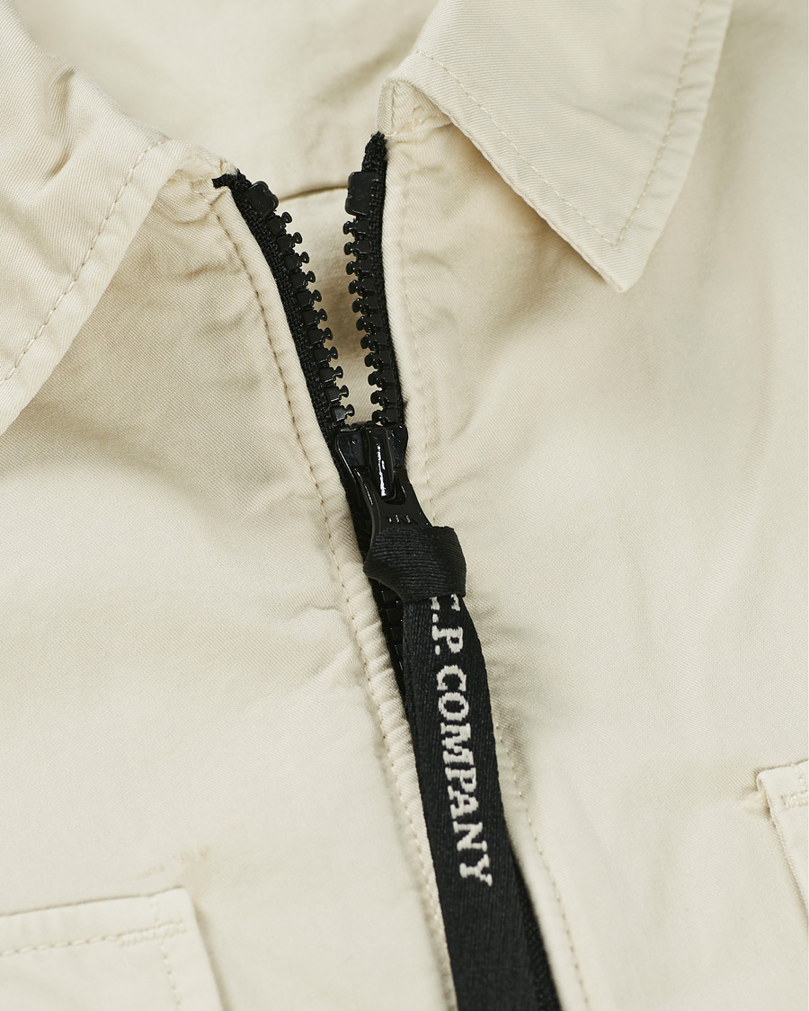 Heren | Overhemden | C.P. Company | Garment Dyed Overshirt Ecru