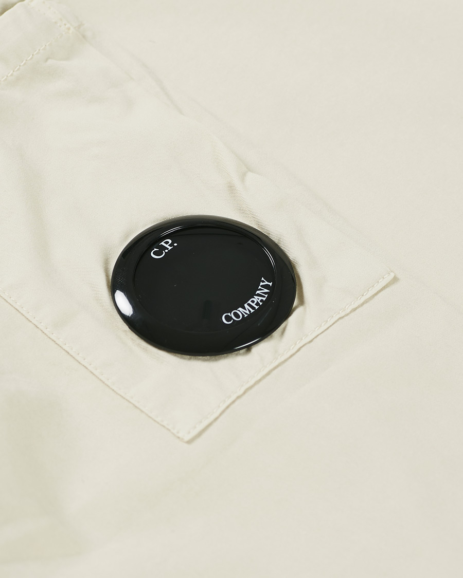 Heren | Overhemden | C.P. Company | Garment Dyed Overshirt Ecru