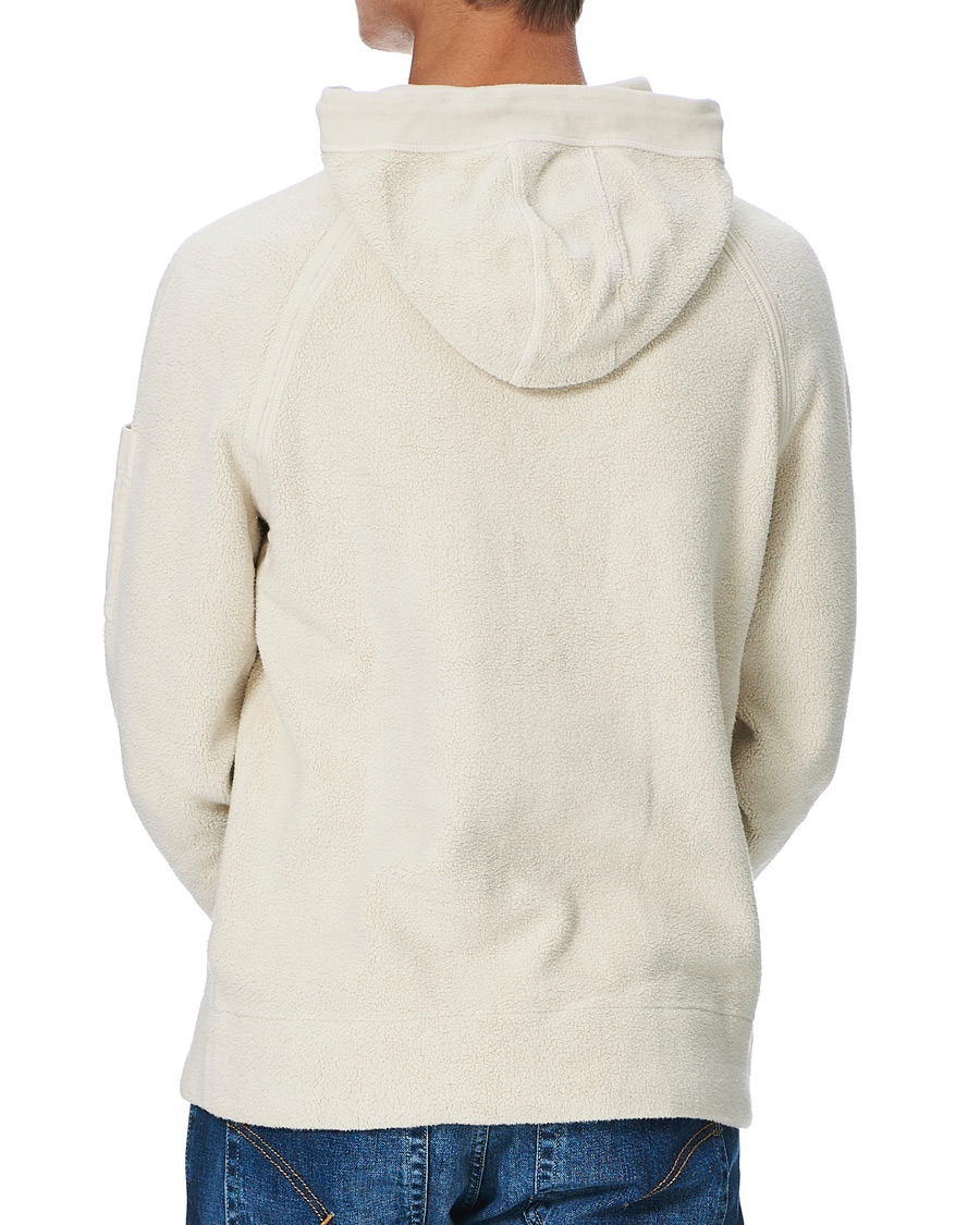Heren | Truien | C.P. Company | Polar Fleece Hoodie Off White