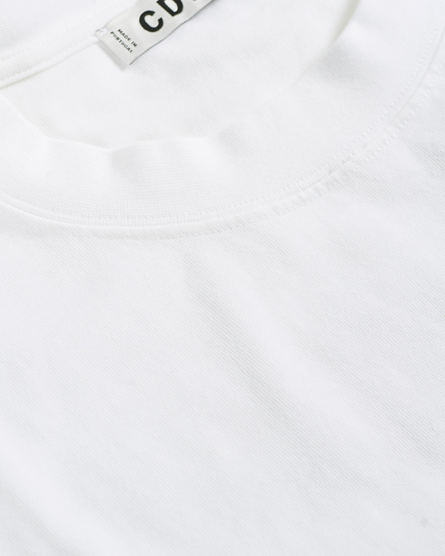 Heren | T-shirts | CDLP | Recycled Cotton Logo Tee White