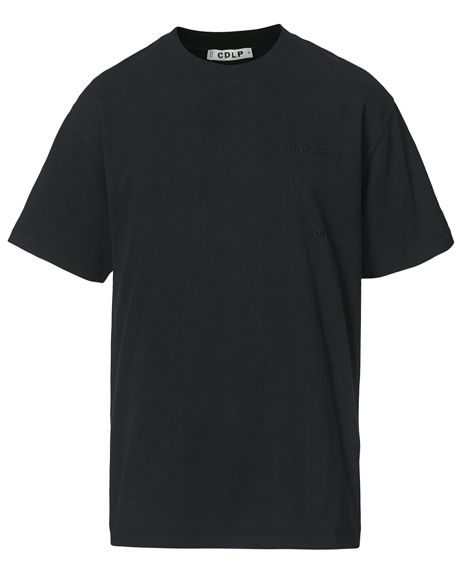 Heren | T-shirts | CDLP | Recycled Cotton Logo Tee Black