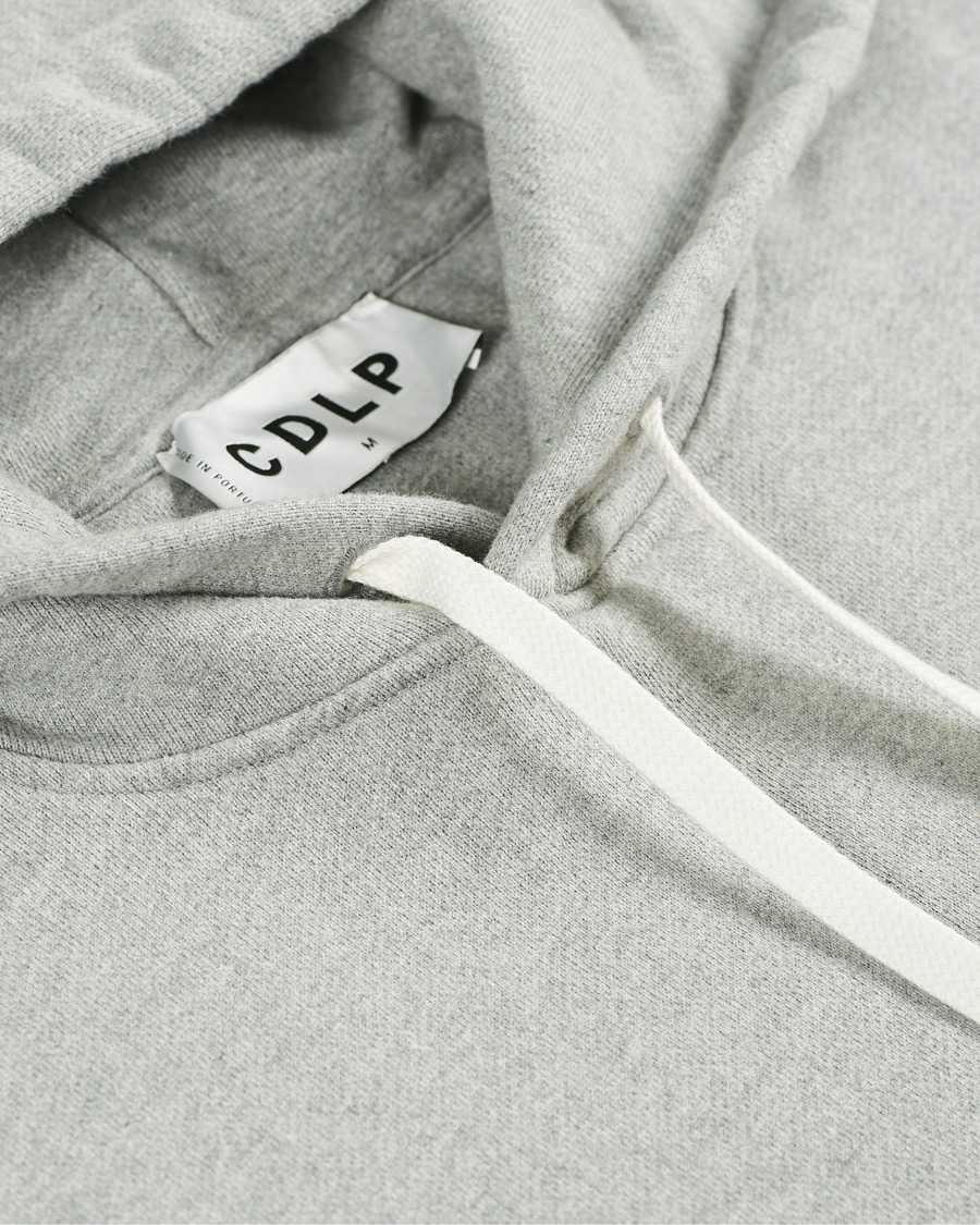 Heren | Truien | CDLP | Heavyweight Terry Hoodie Grey Mel