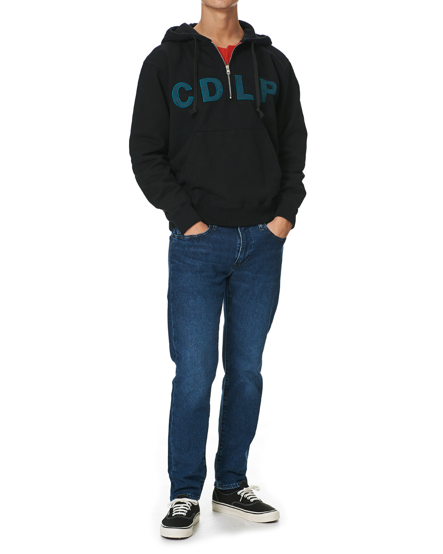 Heren | Truien | CDLP | Heavyweight Terry Half-Zip Hoodie Black