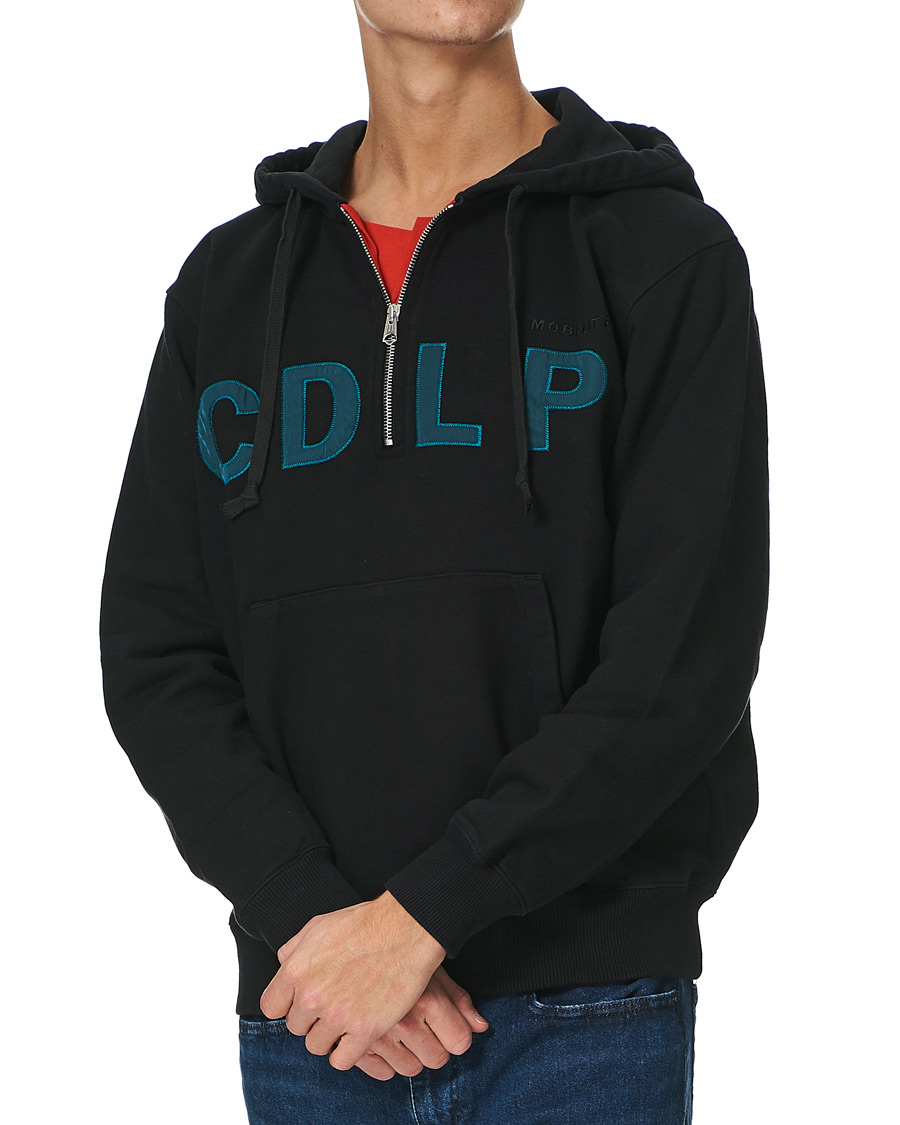Heren | Truien | CDLP | Heavyweight Terry Half-Zip Hoodie Black