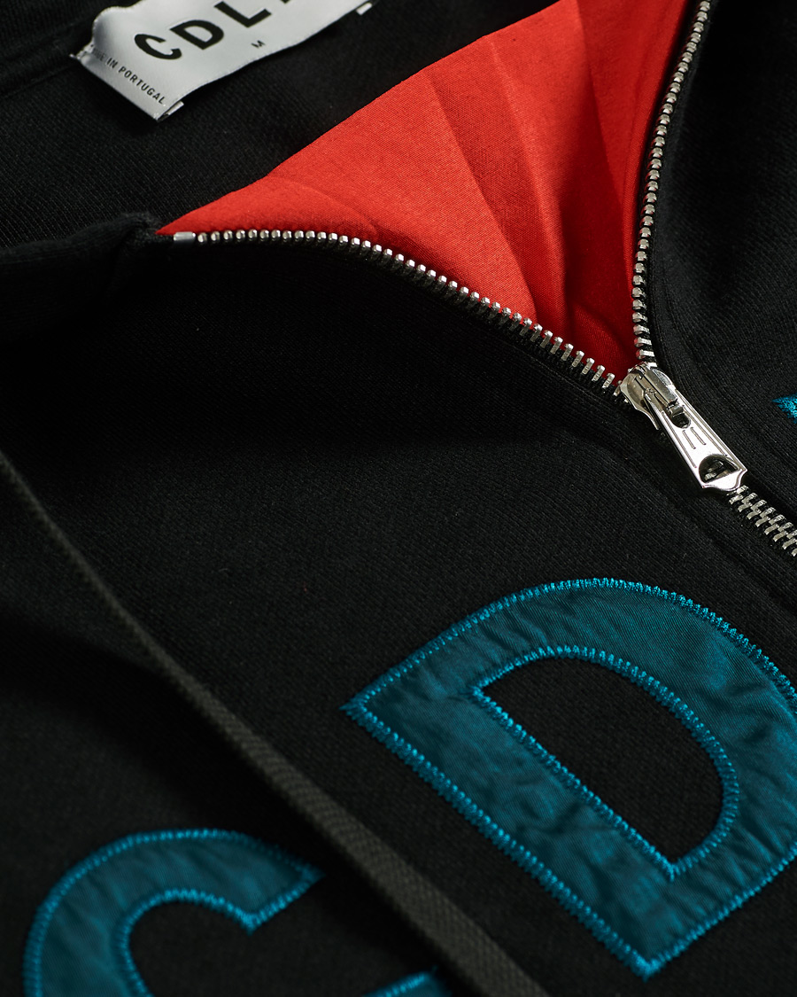 Heren | Truien | CDLP | Heavyweight Terry Half-Zip Hoodie Black