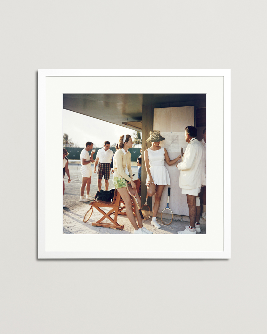 Heren | Posters | Sonic Editions | Framed Slim Aarons Tennis In The Bahamas