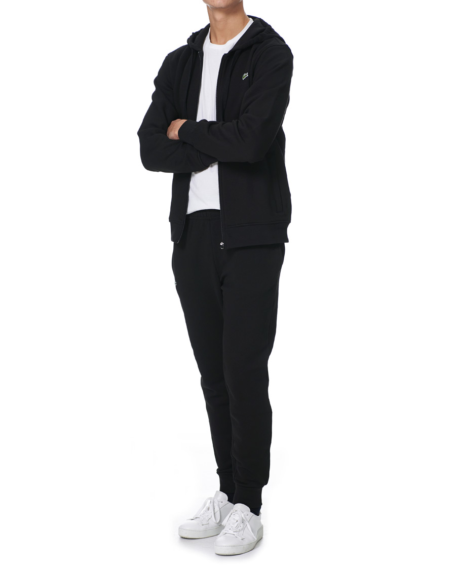 Heren | Broeken | Lacoste | Cotton Sweatpants Black