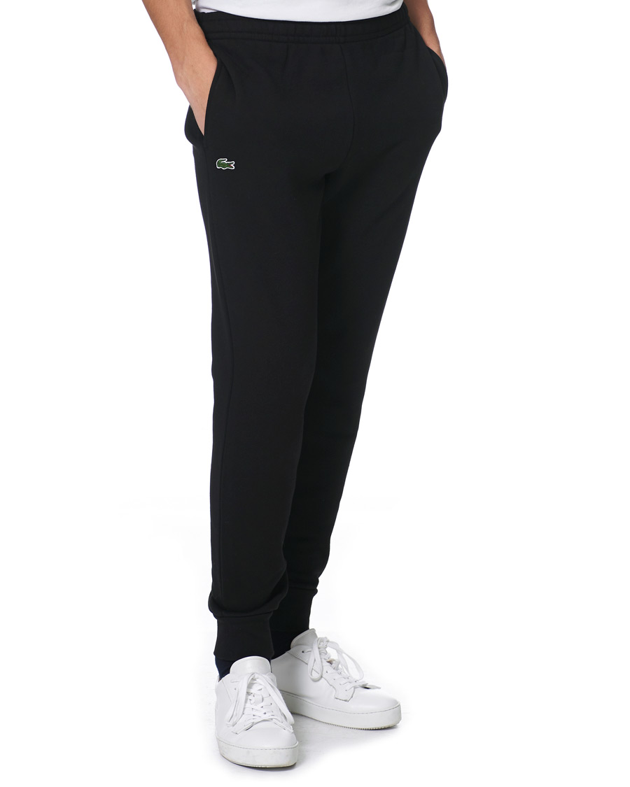 Heren | Broeken | Lacoste | Cotton Sweatpants Black