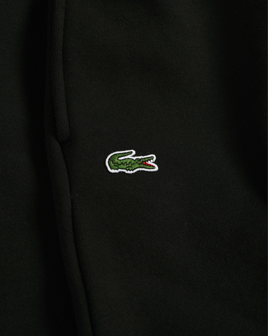 Heren | Broeken | Lacoste | Cotton Sweatpants Black