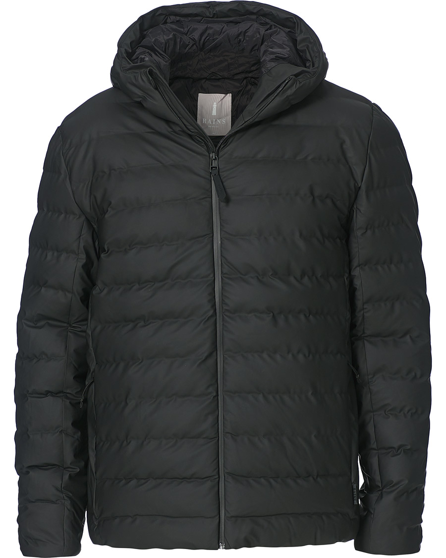 Heren | Jassen | RAINS | Waterproof Trekker Hooded Jacket Black