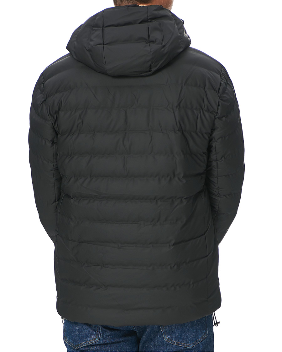 Heren | Jassen | RAINS | Waterproof Trekker Hooded Jacket Black