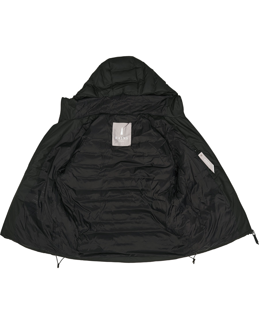 Heren | Jassen | RAINS | Waterproof Trekker Hooded Jacket Black