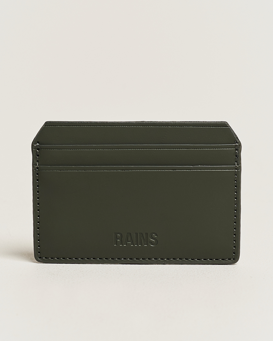 Heren | RAINS Card Holder Green | RAINS | Card Holder Green