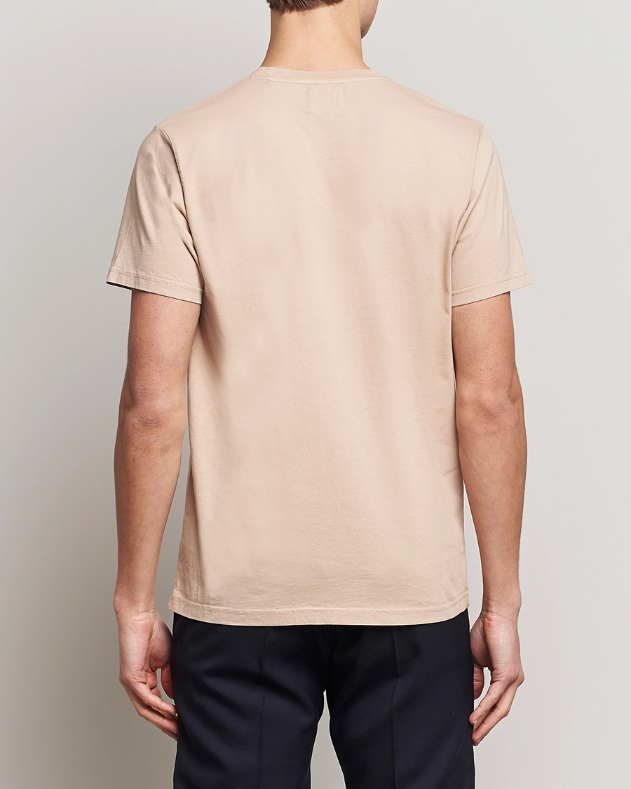 Heren | T-shirts met korte mouwen | Colorful Standard | Classic Organic T-Shirt Honey Beige