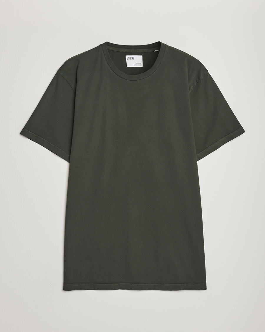 Heren | T-shirts | Colorful Standard | Classic Organic T-Shirt Hunter Green