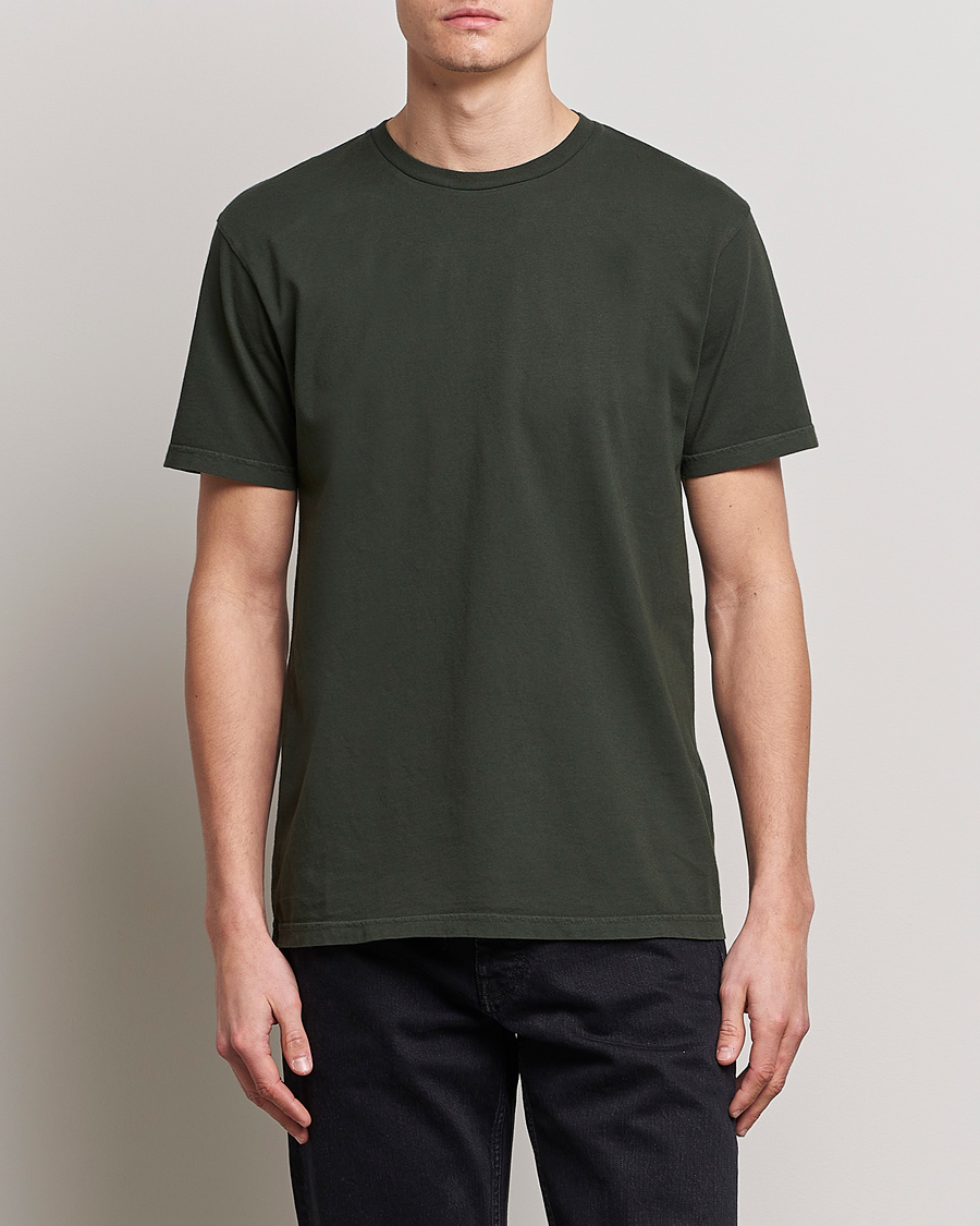 Heren | T-shirts met korte mouwen | Colorful Standard | Classic Organic T-Shirt Hunter Green