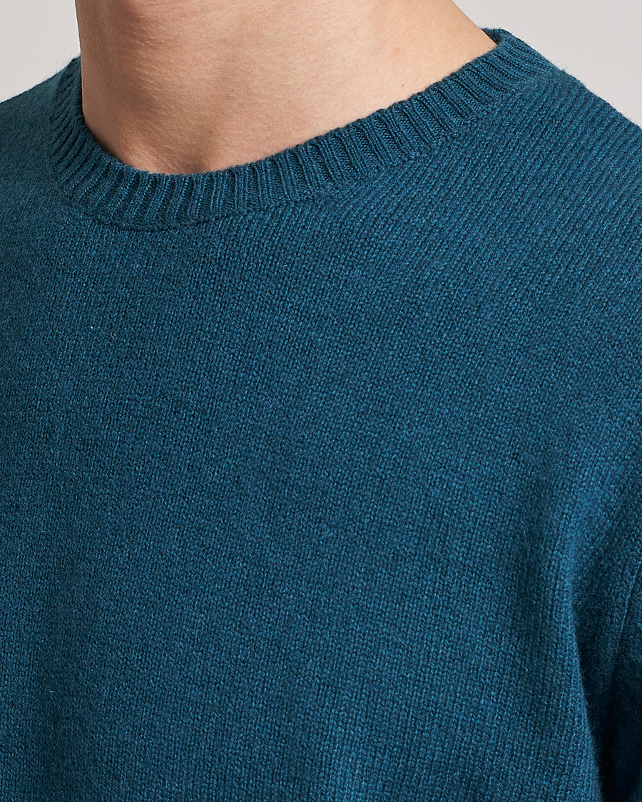 Heren | Truien | Colorful Standard | Classic Merino Wool Crew Neck Ocean Green