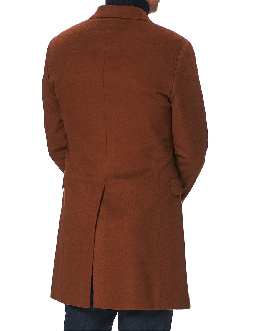 Heren | Jassen | Oscar Jacobson | Sebastian Double Breasted Cashmere Coat Camel