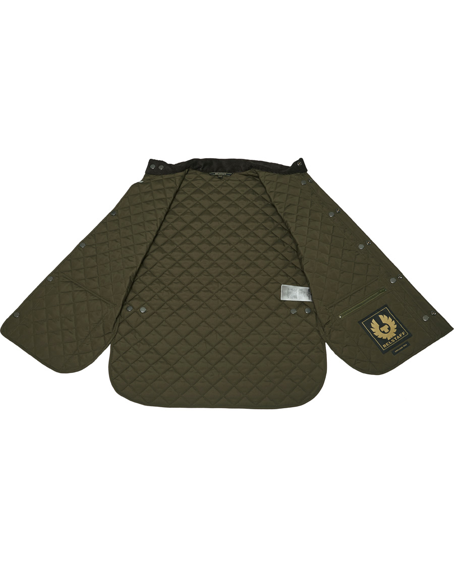 Heren | Gilets | Belstaff | Waistcoat Quilted Faded Olive