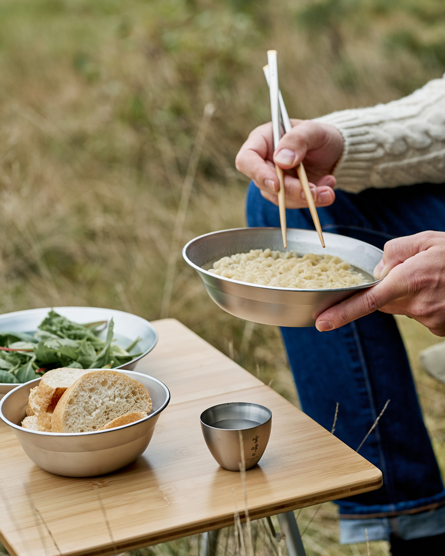 Heren | Voor de natuurliefhebber | Snow Peak | Tableware Set Stainless Steel