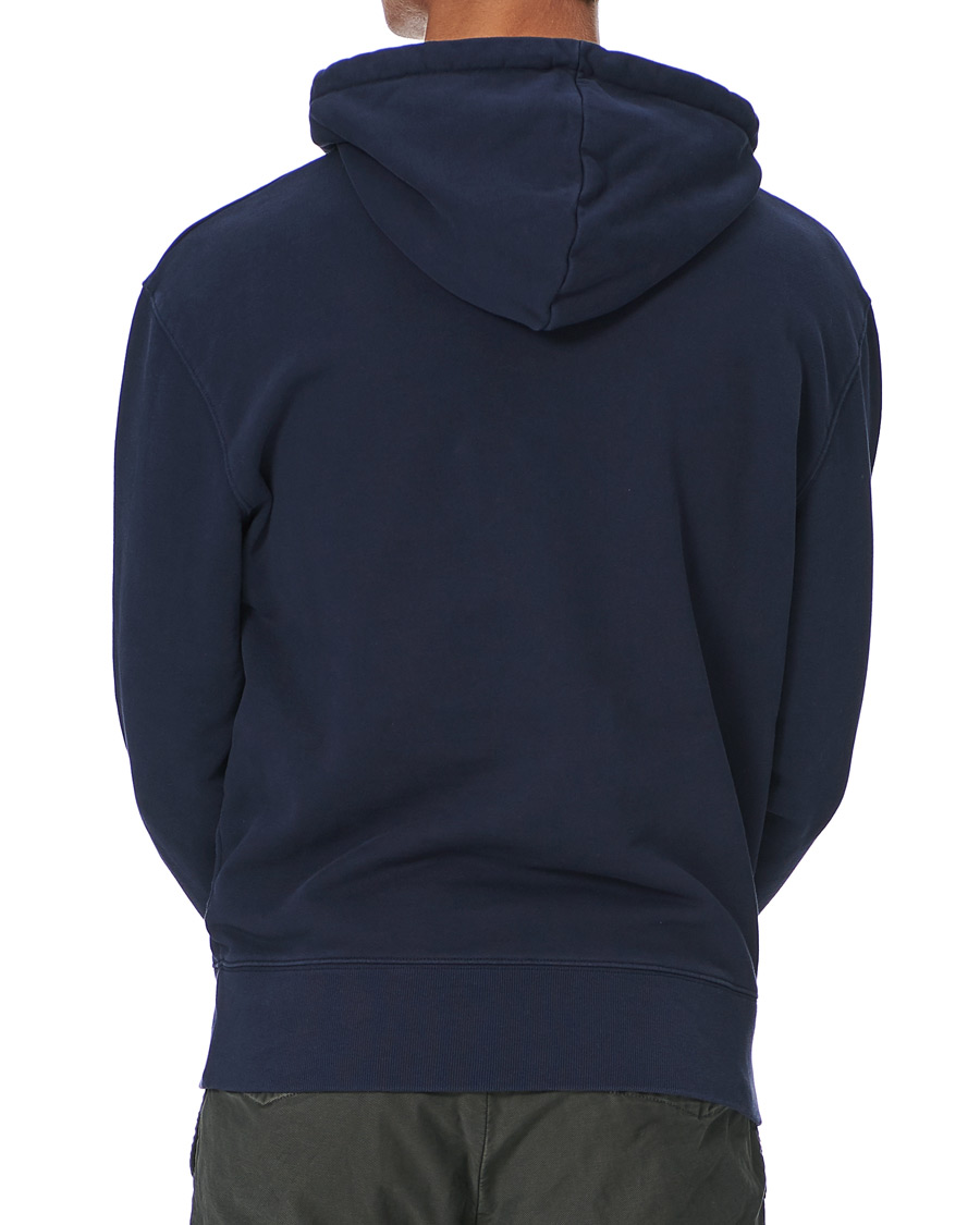 Heren | Truien | Maison Kitsuné | Grey Fox Head Hoodie Navy