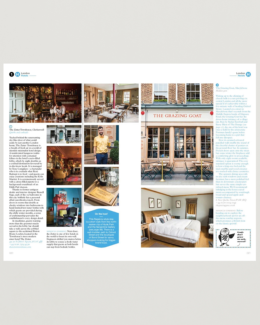 Heren | Lifestyle | Monocle | London - Travel Guide Series