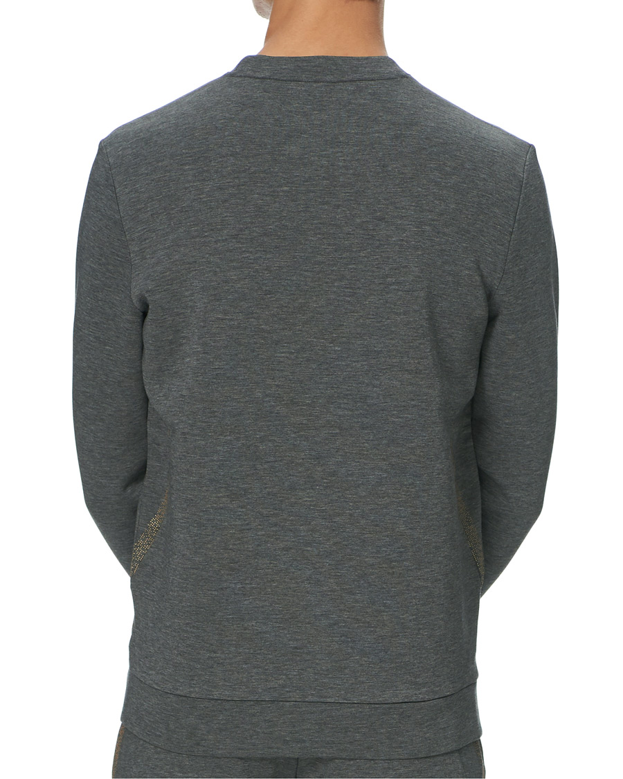 Heren | Truien | BOSS GREEN | BOSS Athleisure Salbo Iconic Crew Neck Sweatashirt Medium Grey