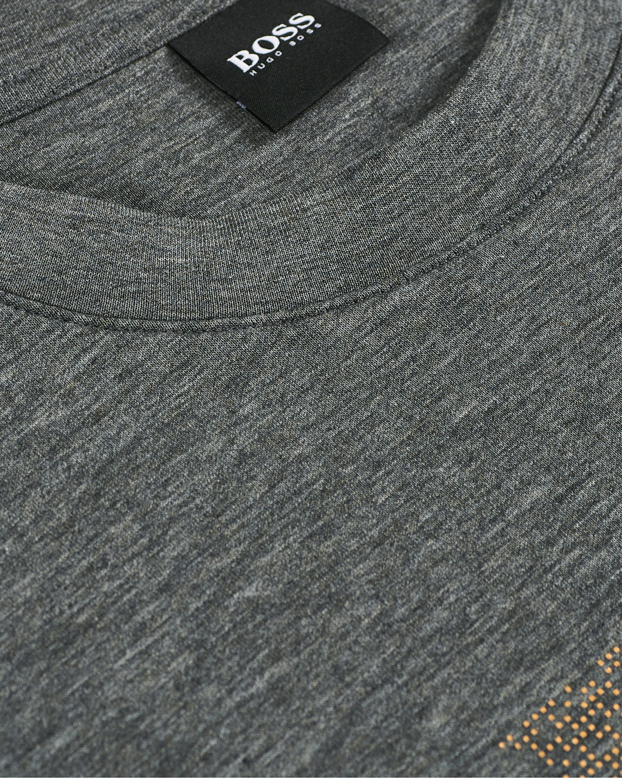 Heren | Truien | BOSS GREEN | BOSS Athleisure Salbo Iconic Crew Neck Sweatashirt Medium Grey