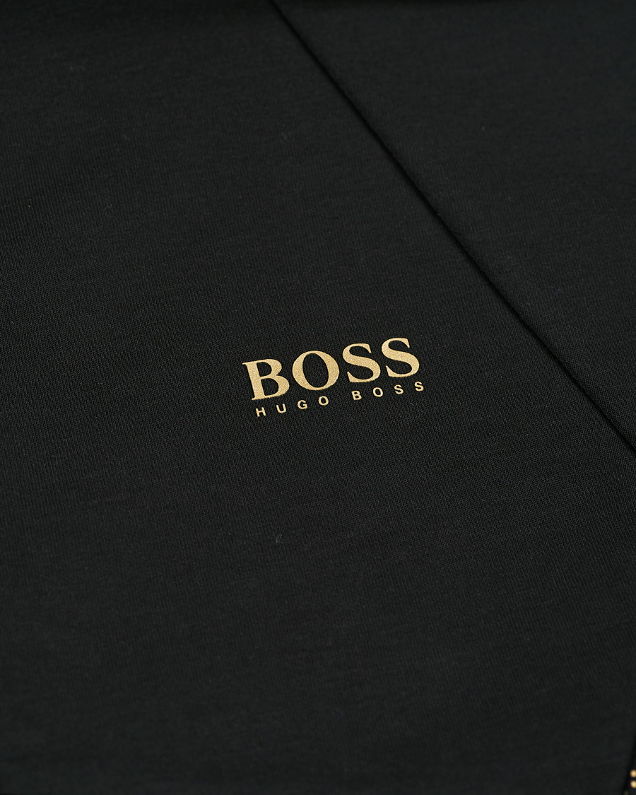 Heren | Truien | BOSS GREEN | BOSS Athleisure Saggy Full Zip Hoodie Black