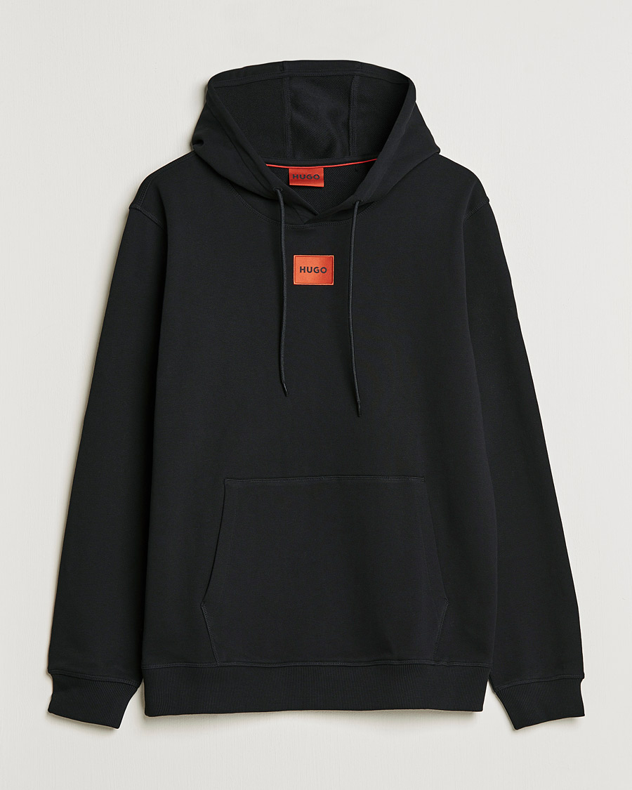 Heren | Truien | HUGO | Daratschi Logo Hoodie Black