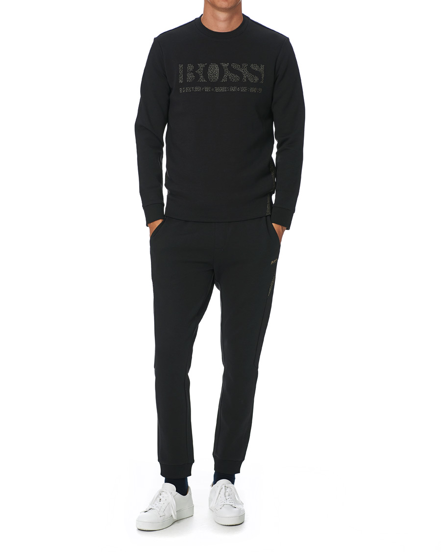 Heren | Broeken | BOSS GREEN | BOSS Athleisure Hadiko Sweatpants Black