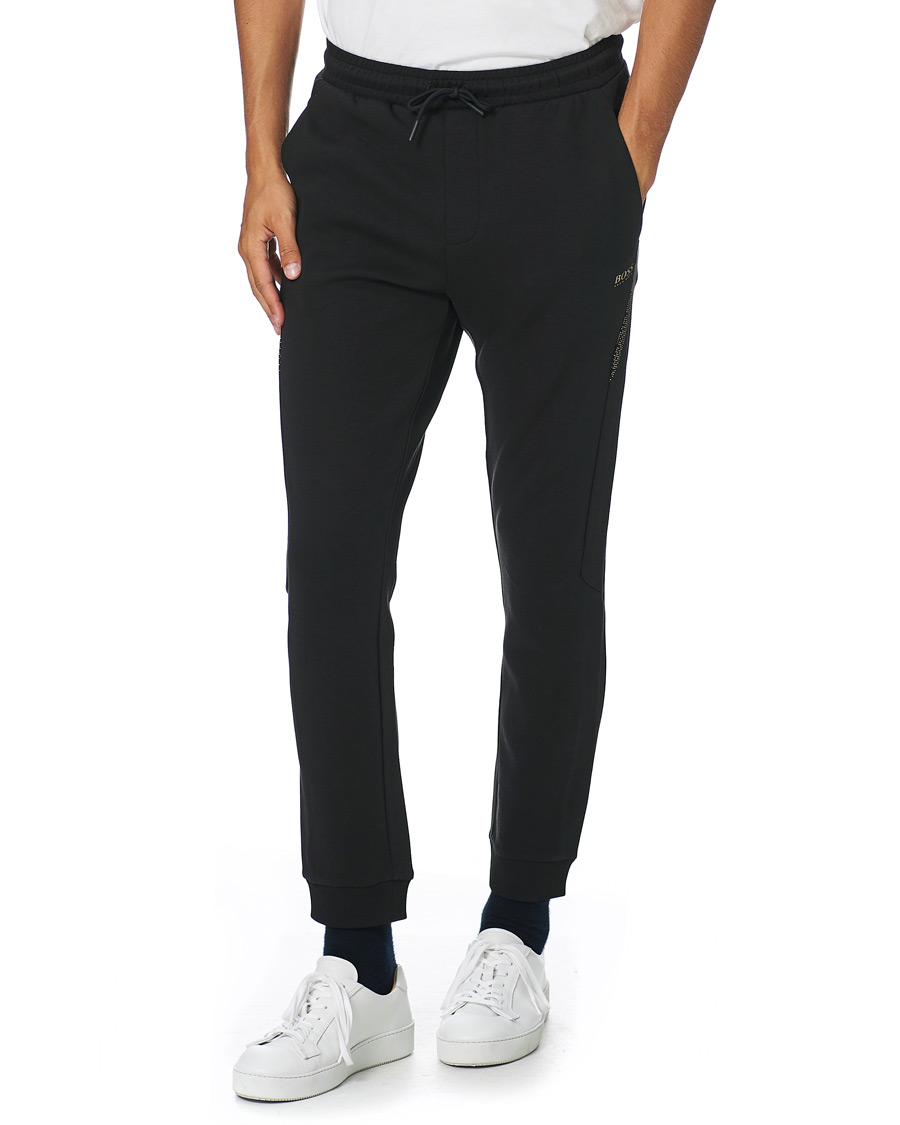 Heren | Broeken | BOSS GREEN | BOSS Athleisure Hadiko Sweatpants Black