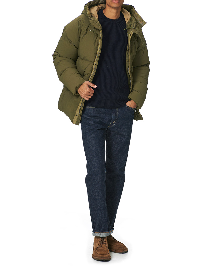 Heren | Jassen | Ten c | Artic Garment Dyed Down Jacket Olive